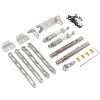 Suitable for MN Model 1/12RC Car MN78 MN82 MN168 Metal Upgrade Accessories Rod Shock Absorber Transmission Shaft Set(Black) view 4