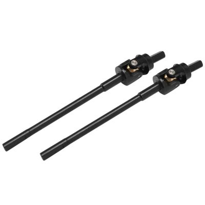 2Pcs F9 Portal Axle Front Drive Shaft CVD Upgrades Parts Accessories for Axi-al for Ca-Pra 1.9 UTB 1/10 RC Crawler Car