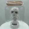 Solar Powered Dancing Car Decoration, ABS Plastic, 14+ Ages (White Skull) view 2