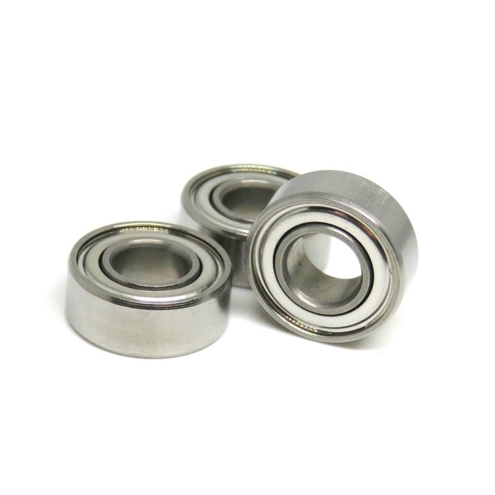 1pcs 6x13x5 ABEC7 S686Z Stainless Steel Hybrid Ceramic Ball Bearing S686C S686 ZZ Reel Bearing 6x13x5 RC Bearing CEGQOXSH(S684C-ZZ 4x9x4mm)