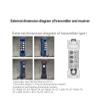 ZHHWKNBD Industrial Remote Control (1 Transmitter Control 2 Receivers Separately or Simultaneously(GT-RD04-TA 65-440V) view 3