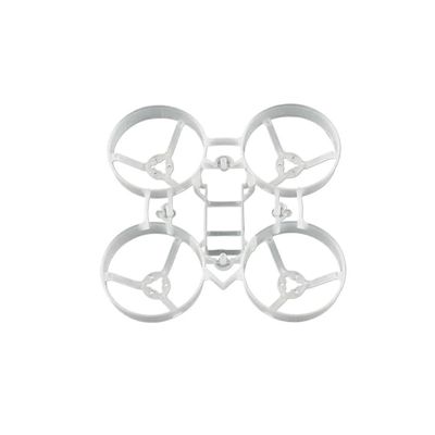 CUIPPWRJ Tiny Whoop Drone Quadcopter Frame Bwhoop65 3.1g Mobula6 65mm Compatible with RC Brushless Racing Freestyle DIY Compatible Parts(1PCS White)