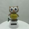 Solar Powered Dancing Car Decoration, ABS Plastic, 14+ Ages (owl) view 1