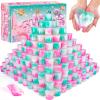120 Pack Galaxy Slime Kit, Mini Bulk Slimes, Smooth & Soft, Slime Party Favors, Goodie Bag Stuffers, Valentines Day Gifts for Kids, Classroom Exchange Prizes, Stress Relief Toys for Girls Boys 8-12 view 1