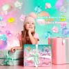 120 Pack Galaxy Slime Kit, Mini Bulk Slimes, Smooth & Soft, Slime Party Favors, Goodie Bag Stuffers, Valentines Day Gifts for Kids, Classroom Exchange Prizes, Stress Relief Toys for Girls Boys 8-12 view 3