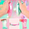 120 Pack Galaxy Slime Kit, Mini Bulk Slimes, Smooth & Soft, Slime Party Favors, Goodie Bag Stuffers, Valentines Day Gifts for Kids, Classroom Exchange Prizes, Stress Relief Toys for Girls Boys 8-12 view 4