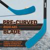 Franklin Sports NHL Power 1040 Junior Street Hockey Stick - 48 Inch - Right Hand - Kids Outdoor - Wood/Fiberglass Shaft view 2