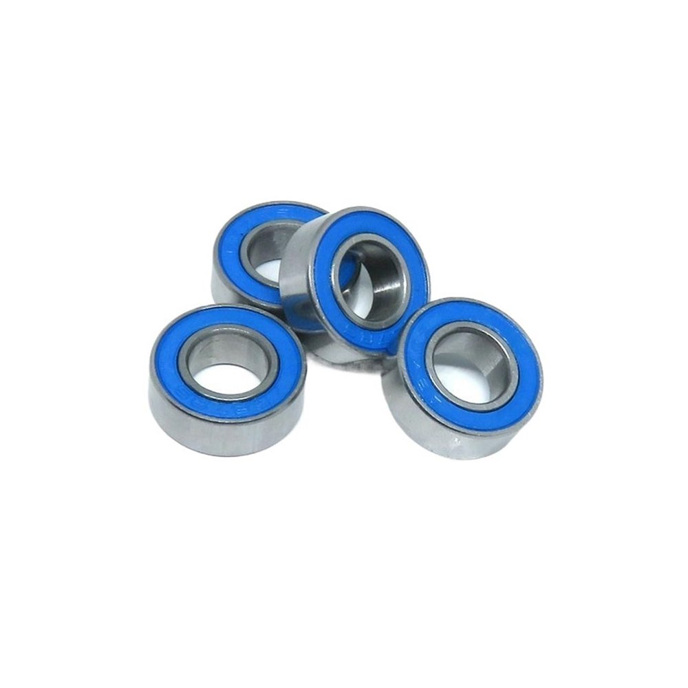 10pc 687 2RS 7x14x5 mm Miniature Ball Bearings 687RS ABEC3 7 14 5 Blue Seals Model Bearings 7 * 14 * 5 RC Car Bearing 688 6700 2RS CEGQOXSH(MR117-2RS 7x11x3mm)