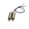 1PC 8520 8.5mm*20mm CW/CCW Coreless electronic starter 10 Teeth Brass Gear DC 7.4V 52000RPM High Speed Engine RC Drone Quadcopter UAV CEGQOXSH(Red Blue Cable Motor) view 1