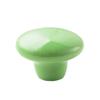 10Pcs/Sets Ceramic Handle Garden Ceramic Single Hole Handle Children's Room Cabinet Drawer Handle Furniture Hardware Knob Pulls - (Color: Green) view 1