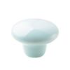 10Pcs/Sets Ceramic Handle Garden Ceramic Single Hole Handle Children's Room Cabinet Drawer Handle Furniture Hardware Knob Pulls - (Color: Blue-Green) view 1