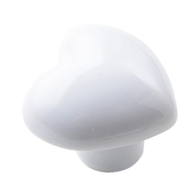 10Pcs/Sets Children's Room Handle Wardrobe Handle Simple Cabinet Door Handle Drawer Accessories Can Paste Ceramic Handle| | - - (Color: White)