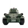 Kooteyybhyy Remote Control Tank, 1:16 RC Soviet T-34 Medium Tank RC Military Vehicle Model RC Tank, Tank Military Vehicle Model RC Tank Vehicle with Smoke Sounds for Adults view 2