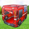 CoudarTitie Fun Tent for Boys, Fire Truck view 2