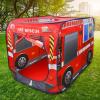 CoudarTitie Fun Tent for Boys, Fire Truck view 4