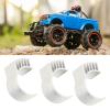 Bognajin 3PCS Aluminum Electric Motor Heat Sink Cooling Fins for 260 370 RC Car Truck Upgrade Parts, Aluminum Electric Engine Motor Heatsink Fins Cooling, Motor Cooling Heatsink, Silver view 4