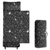Toddler Nap Mat/Removable Pillow -Black Space- Carry Handle with Straps Closure,Extra Large 50 in*20 in Boys Sleeping Mat Nap Mat for Preschool Kindergarten, Sleeping Bag view 1