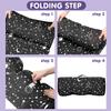 Toddler Nap Mat/Removable Pillow -Black Space- Carry Handle with Straps Closure,Extra Large 50 in*20 in Boys Sleeping Mat Nap Mat for Preschool Kindergarten, Sleeping Bag view 4