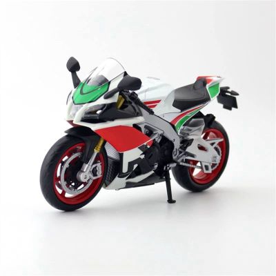 Collection 1:12 for Aprilia RSV4 R R1000 Motorcycle Collection Diecast Gift(White)