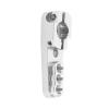 Bognajin 25T Spline Aluminium Alloy Servo Horns, Adjustable Steering Arms with 3 Holes, Upgrade Parts for 1/10 RC Car, Compatible with Most 25T Standard Servo Motors (Silver) view 3