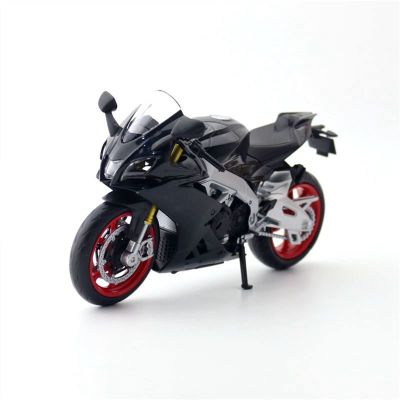 Collection 1:12 for Aprilia RSV4 R R1000 Motorcycle Collection Diecast Gift(Black)
