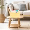 ABenkle Small Woven Basket, Empty Tiny Shallow Storage Basket, Mini Cotton Rope Baskets, Round Decorative Hamper, Basket Storage Bins for Toys, Spa, Socks, Nursery, Living Room view 3