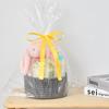 ABenkle Small Woven Basket, Empty Tiny Shallow Storage Basket, Mini Cotton Rope Baskets, Round Decorative Hamper, Basket Storage Bins for Toys, Spa, Socks, Nursery, Living Room view 4