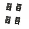 4 Sets Full Carbon Fiber Tube Clip Clamp Plate Motor Base Kit Mount Support Compatible With RC Multicopter 12mm 16mm 20mm 22mm 25mm 30mm(12MM) view 1