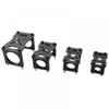 4 Sets Full Carbon Fiber Tube Clip Clamp Plate Motor Base Kit Mount Support Compatible With RC Multicopter 12mm 16mm 20mm 22mm 25mm 30mm(12MM) view 2