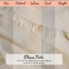 100% Cotton Skin Friendly Toddler Blanket, 4-Layer Muslin Lightweight and Breathable Blanket for Summer, Champagne Soft Gauze Throw (Champagne, Toddler - 50x60 inches - 125x150 cm) view 2