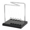 MUNEFE Swing Balance Balls, Steel Balance Ball, Newtons Cradle Pendulum, Suitable for Home Office Desk Decoration view 1
