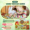 Fizocosisto Felt Board Story Set Farm Theme Felt Story Board Early Educational Storytelling Felt Board Interactive Learning Felt Board Funny Preschool Felt Board for Preschool Boys Girls US(1) view 2