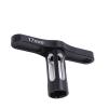 17mm Metal Hex Nuts Sleeve Wrench, T Handle Design, for 1/10 1/8 Off Road RC Car Wheel Removal, Rust Resistant, Sturdy Aluminum Alloy Tool, Black view 4