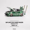 1:64 Diecast Model Car Compatible with Nissan Skyline C210 Kaido Racer Bosozoku Style Limited Edition by Pop Race PR640061 view 3