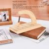 Beufee Wooden Magnetic Decision Maker, Creative Magnetic Decision Maker Swing Pendulum and Find The Answer to Your Question for Indecisive Person view 2