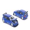 1:64 Diecast Model Car Compatible with Honda Civic (EG6) v1.5 PANDEM Metallic Blue Limited Edition by Pop Race PR640127 view 2