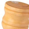 TTETTZ Wooden Trompos Unpainted Wood Blank Tops with Rod Motor Skills Gyro Toy Sturdy Point Wood Carved Tops for Adults Kids, 8 inch with 50cm Rod view 2
