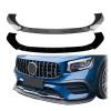 2020 2021 2022 2023 Compatible for Mercedes Benz GLB X247 GLB200 GLB35 AMG Style Car Front Bumper Lip Diffuser Guard Spoiler by ABS(Gloss Black) view 2