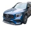 2020 2021 2022 2023 Compatible for Mercedes Benz GLB X247 GLB200 GLB35 AMG Style Car Front Bumper Lip Diffuser Guard Spoiler by ABS(Gloss Black) view 4