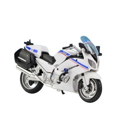 ATXTLWL 1:18 Die Casting Alloy Motorcycle for:FJR 1300A Police Motorcycle Gift Collection