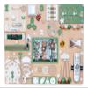 Large Magnetic Forest Busy Board for Toddlers  Montessori Sensory Activity Board with 26+ Features & 8 Magnetic Animals  Fine Motor Skills Toy for Ages 1-3 view 1