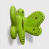 5x Butterfly Ceramic Cabinet Drawer Knobs Porcelain Kids Wardrobe Handles For Closet Cupboard Kitchen Furniture Pulls Hooks - (Color: ButterflyBlueKnobs) view 4
