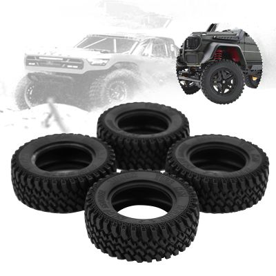 4pcs RC Rubber Wheels Tyre Front and Rear Tires for MN86 1/12 RC Crawlers Upgrade Parts