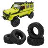 4pcs RC Rubber Wheels Tyre Front and Rear Tires for MN86 1/12 RC Crawlers Upgrade Parts view 2