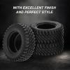 4pcs RC Rubber Wheels Tyre Front and Rear Tires for MN86 1/12 RC Crawlers Upgrade Parts view 4