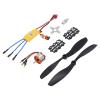 10T 1400KV Brushless Motor, 30A ESC, Drone Motor ESC Kit for 550 RC Quadcopter, with Alloy Steel and ABS Material, for RC Gliders, Quadcopters, Helicopters view 4