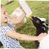 HIAKDOFT 2sets Goat Milk Bottle Livestock Milk Feeder Calf Lamb Nursing Bottles for Farm Animals Easy to Clean view 4