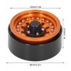 Alomejor 1.9in Metal Wheel Hub Retro Lock Tire Hub CNC Processed for 1/10 Remote Controlled Vehicle view 3