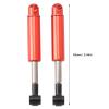 62mm RC Car, 2Pcs Aluminum Alloy Oil Damper Suspension Absorber for 1/14 Trailer Truck (Red) view 4