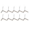 Alomejor 10 pcs Action Figure Stand Kits, Flexible Model Holder Base for SD BB HG 1/144 Scale Easy to Adjust, Made of ABS Material (ABS) view 1